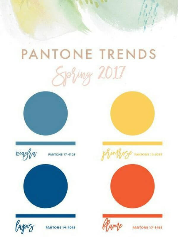 Pantone Spring 2017 | The Boutique Hub