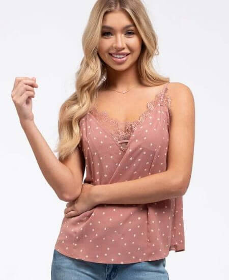 Heritage Co || Feeling Good Lace Cami $29.95