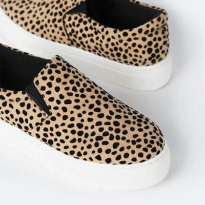 K. Ellis Boutique || 
Leopard Platform Sneakers